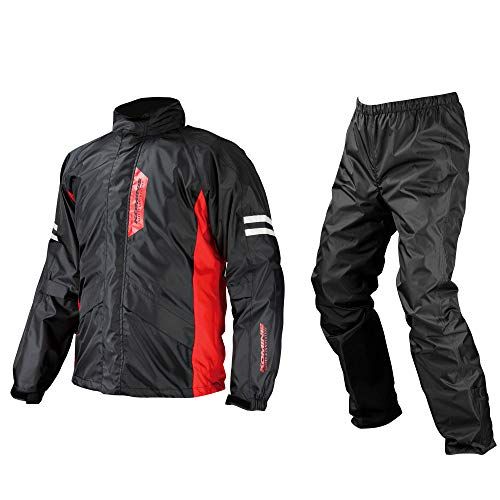 R◆[KOMINE] バイク用レインウェア 03-539 メンズ Black S 0e5570f4