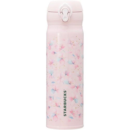 STARBUCKS スターバックス SAKURA2025ハンディーステンレスボトルペールピンク500ml 桜 さくら サクラ タンブラー コーヒー スタバ プレゼント ギフト 水筒 ピンク