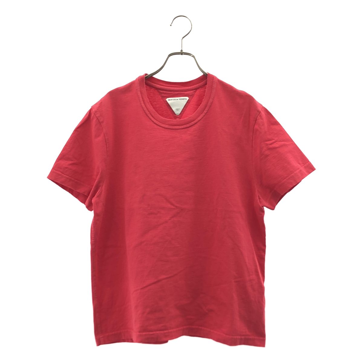 【美品】 BOTTEGA VENETA / ボッテガヴェネタ | コットン Tシャツ カットソー | L | レッド系 | レディース