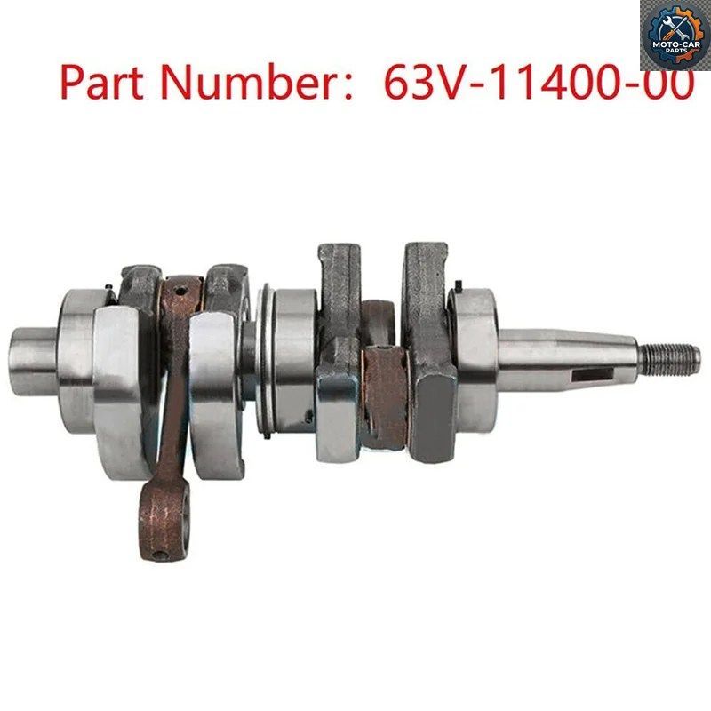 2ストローク船外機クランクシャフトアセンブリ 63V-11400 ヤマハ 9.9HP 15HP パーサン 63V-11400-01 63V-11400-00