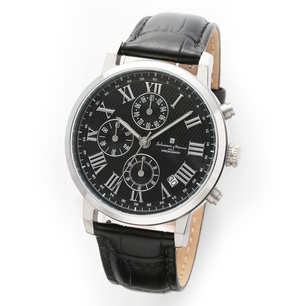 Salvatore Marra(サルバトーレマーラ) サルバトーレマーラ SM22103-SSBK SalvatoreMarra クロノグラフ 正規販売店