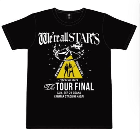 B'z Hard Rock Cafe Tシャツ ブラックMサイズ稲葉浩志松本孝弘 B'z ビーズ 稲葉浩志 松本孝弘 LIVE-GYM Pleasure 2023 -STARS- グッズ