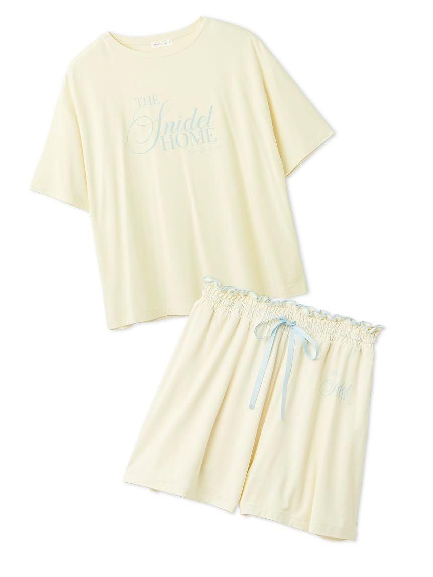 新品 [スナイデルホーム] ロゴTシャツセットアップ SHCO262008 レディース YEL Free Size