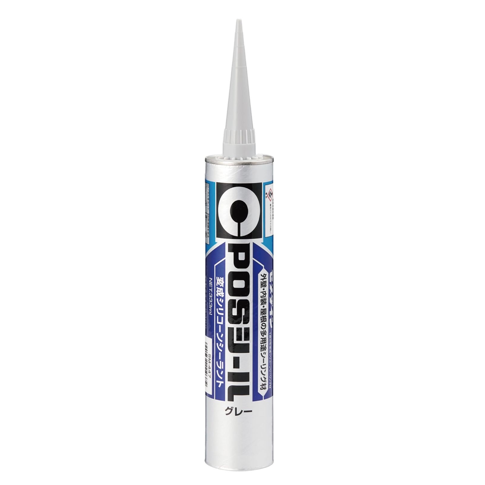 新品 セメダイン POSシール 変成シリコーンシーラント 333ml グレー 1本 (× 10)