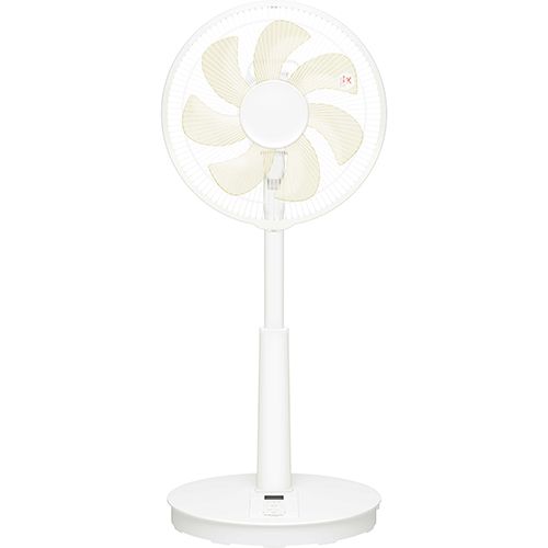 パナソニック F-C324D-W ホワイト リビング扇 1/f ゆらぎ ACモーター 7枚羽根 30cm リモコン付き FC324DW
