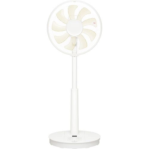 パナソニック F-C339D-W ホワイト リビング扇 1/f ゆらぎ DCモーター 9枚羽根 30cm リモコン付き FC339DW