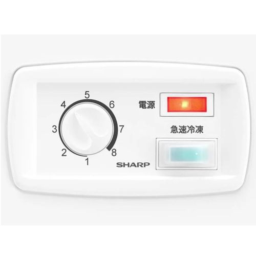 シャープ FC-H20P-W ホワイト系 冷凍ストッカー 直冷式 202L 幅926mm 