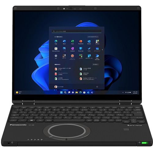 パナソニック Lets note CF-QR4MDNCR 12.4型 Win11Pro Core i7 メモリ16GB SSD512GB Officeオプション付 ブラック ノートパソコン CFQR4MDNCR