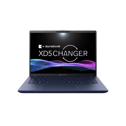 dynabook dynabook XD5 P1D5APBL 14型 Snapdragon X Plus Win11Home メモリ16GB SSD512GB Officeオフ゜ション付 ノートパソコン タ゛ークテックフ゛ルー P1D5APBL