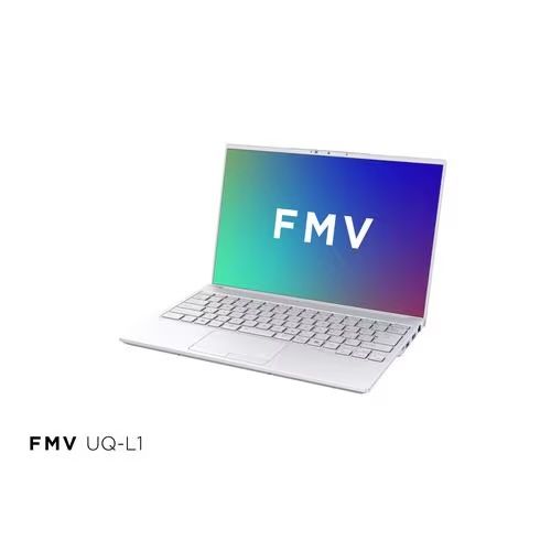 富士通 FMV Note U FMVUQSL1WA 14.0型 Win11Home Snapdragon X メモリ16GB SSD512GB Officeオフ゜ション付 ノートパソコン シルハ゛ーホワイト UQ-L1 FMVUQSL1WA