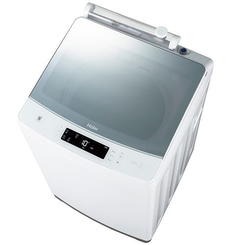 ハイアール JW-KD85B-W ホワイト 全自動洗濯機 上開き 洗濯8.5kg JWKD85BW