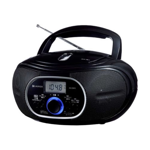 東芝 AX-CW10-K ブラック CDラジオ Bluetooth受信機能 Am/FM ワイドFM対応 AXCW10K