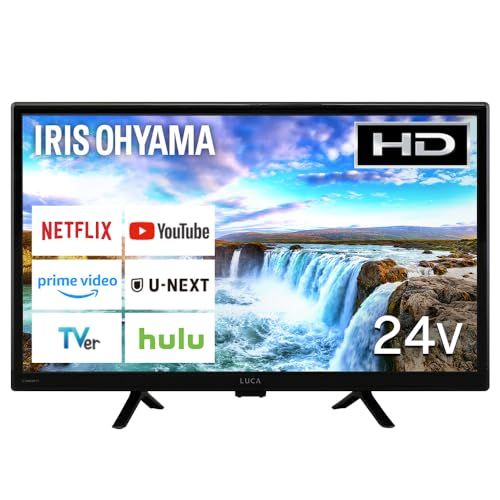 アイリスオーヤマ TV 液晶テレビ GoogleTV 24インチ Wチューナー搭載 ネット動画サービス対応 LT-24WGX-F1 ブラックry 74948118