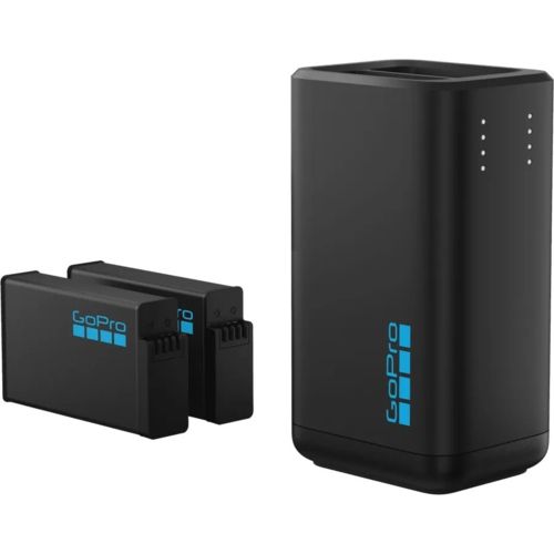 GoPro AMDBD-001AS GoPro MAX2デュアルバッテリーチャージャー+エンデューロバッテリー AMDBD-001-AS 充電器 交換バッテリー AMDBD001AS