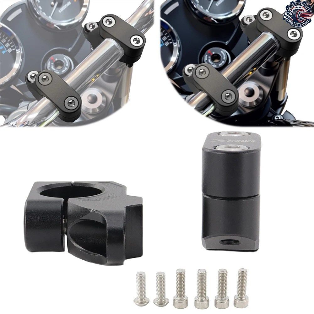 ホンダ CB650R CB1000R CB/F VFR1200X CBF300NA CTX700 X-ADV 750 350 NX500 28 ミリメートル 1 1/8 インチハンドルバーライザーバック移動