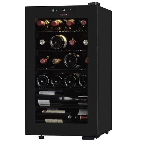 さくら製作所 SB22 ブラック ZERO CLASS Smart ワインセラー 55L 22本収納 右開き SB22