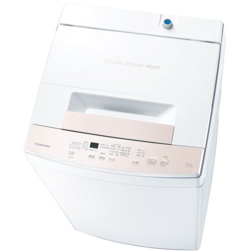 東芝 AW-45GA4 W ピュアホワイト 全自動洗濯機 洗濯4.5kg AW45GA4W