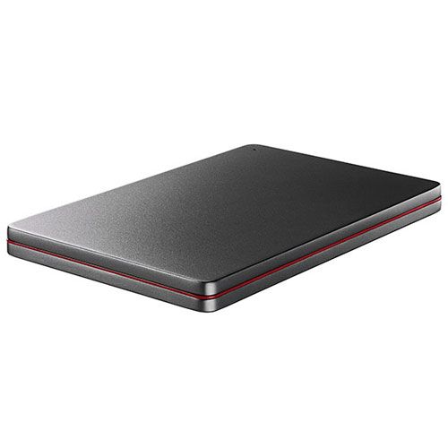 IODATA HDPX-UTS1K Black×Red ポータブルHDD 1TB USB3.0/2.0接続 HDPXUTS1K
