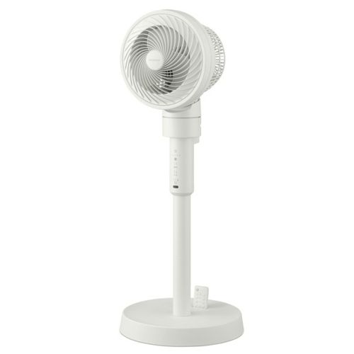 アイリスオーヤマ STF-DC15TEC-W ホワイト サーキュレーター扇風機 DCスタンドファン STFDC15TECW