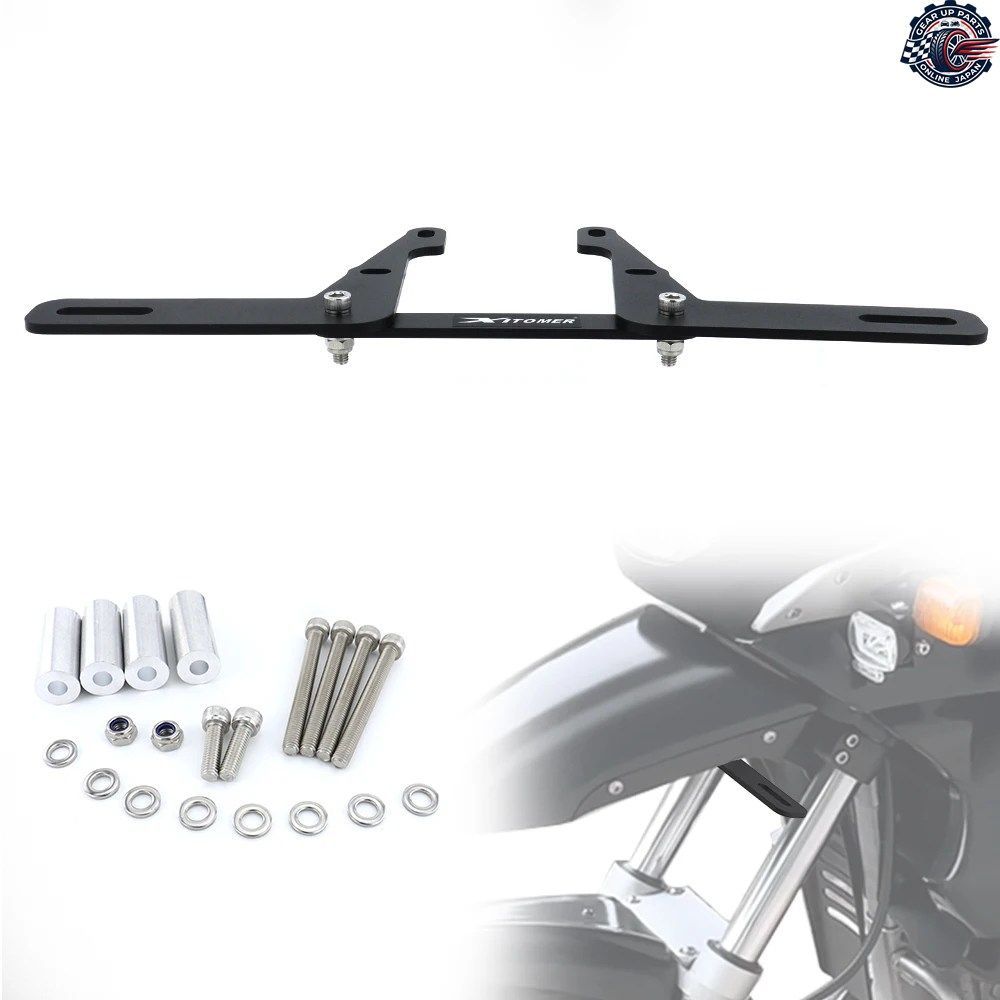 BMW F650GS/DAKAR 2000-2007 G650GS G650GS SERTAO モーターサイクル スチール製補助ライト取り付けブラケット フロントポッドライトマウン