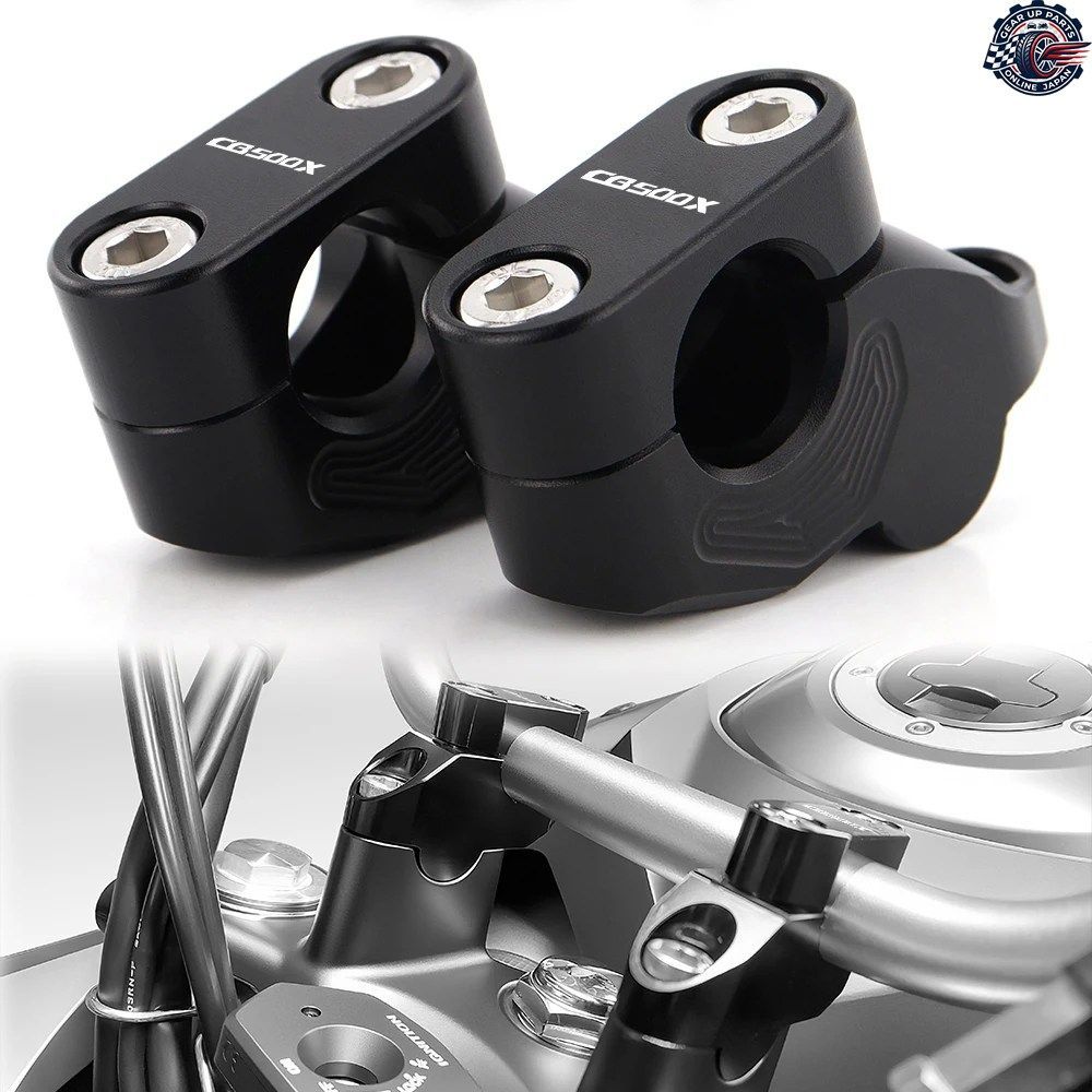 ホンダ CB 2013 - 2018 年 16 月 7/8 インチ 22MM オフセット ハンドルバー ライザー レイズド 延長ハンドルバーマウント エクステンション