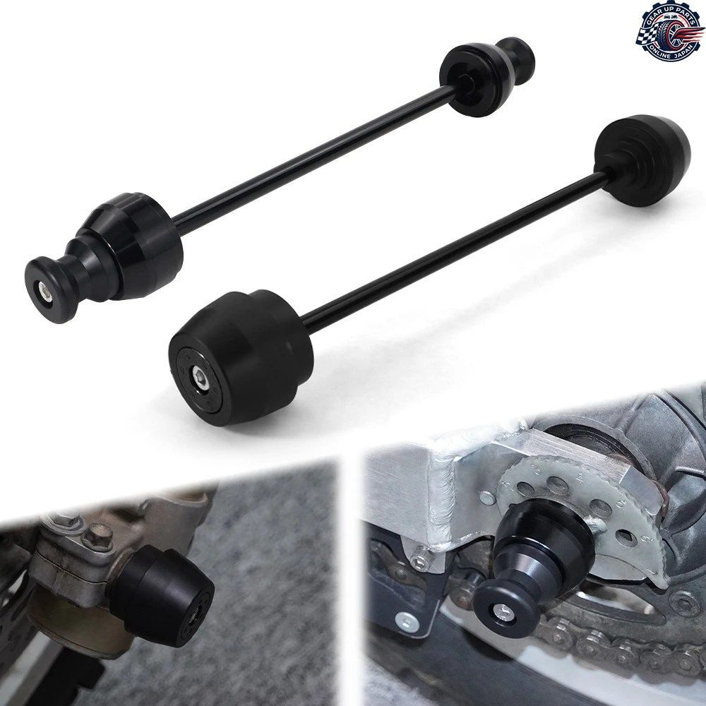 フロントアクスルクラッシュスライダー DRZ400SM/DRZ400S/DRZ400SE 2000-2024 DRZ 400 オートバイ リアホイールスタンドスクリュー スイン