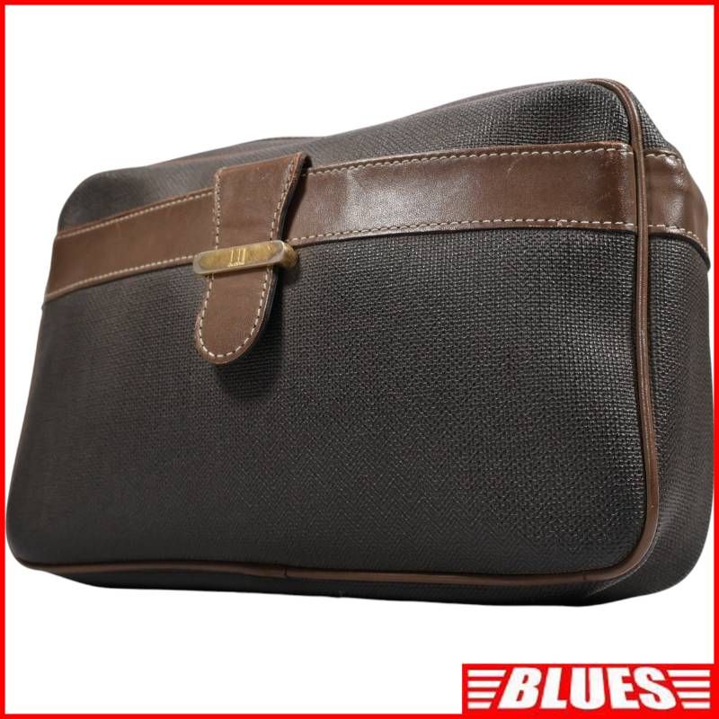 dunhill ダンヒル セカンドバッグ フランス製 メンズ 本革 クラッチバッグ レザー セカンドバッグ一覧←SEULB屋着古← NR5034