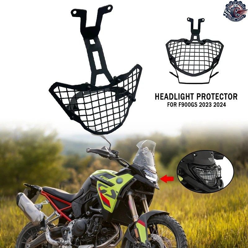 BMW F900GS F 900GS GS900 2024 2025 オートバイ ヘッドライト プロテクター グリル ガード カバー プロテクション グリル