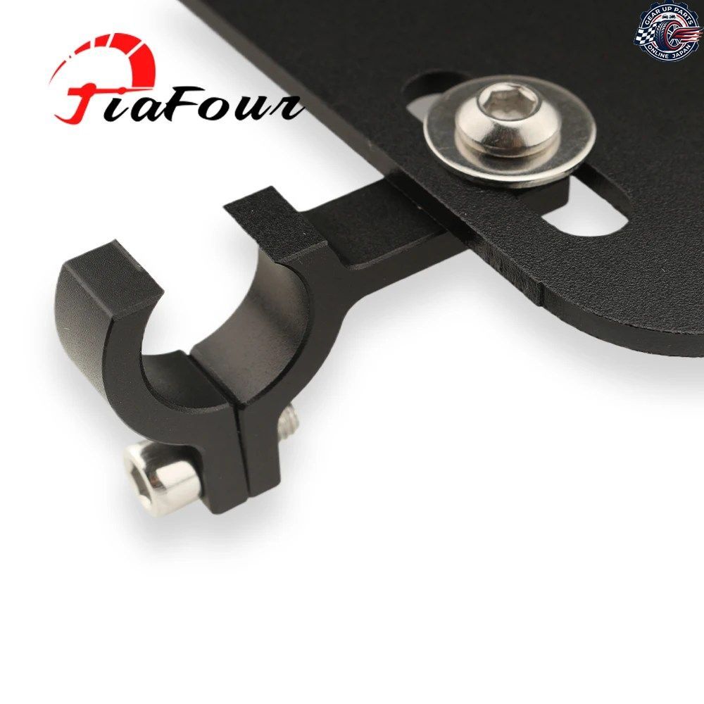 オートバイ用サイドブラケット取り付けパネル 16mm サイドホルダー サイドラック フレーム取り付けボード