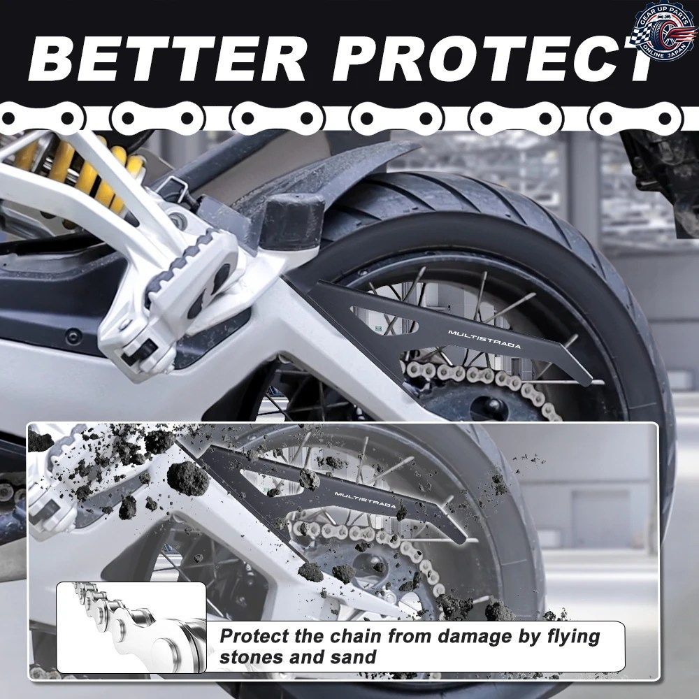 DUCATI MULTISTRADA V4 2021 - 24 モーターサイクル チェーン 
