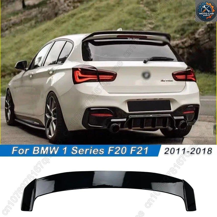 BMW 1シリーズ LCI F20 F21 116I 120I 118I M135I 2011-2018 車用テール トランク ルーフ ウィング 固定式ウィンドスポイラー リアウィング