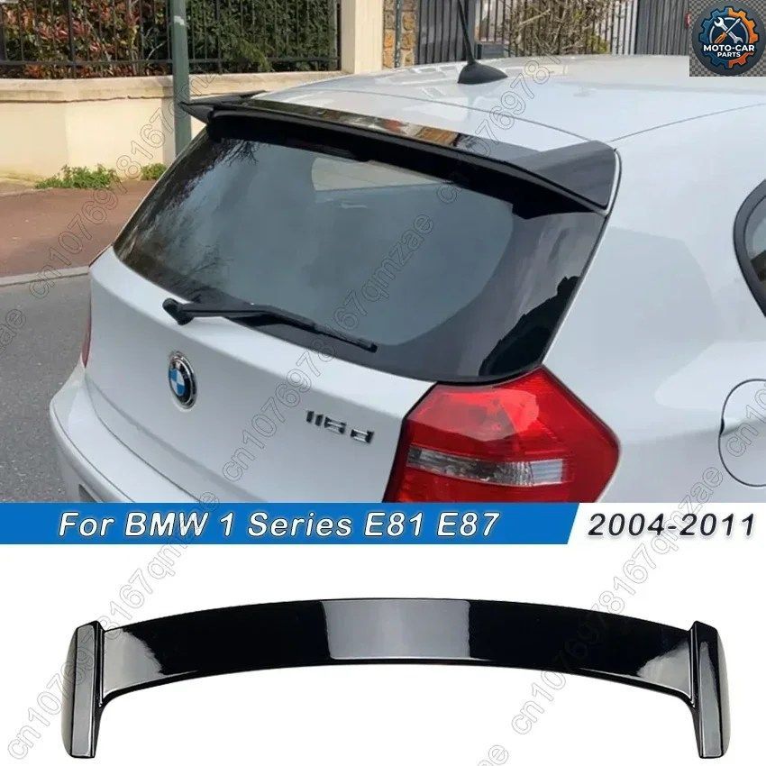 BMW 1シリーズ ハッチバック E81 E87 120I 118I 116I 2004-2011 車用リアトランクスポイラーウィング ルーフスポイラーウィング ABS