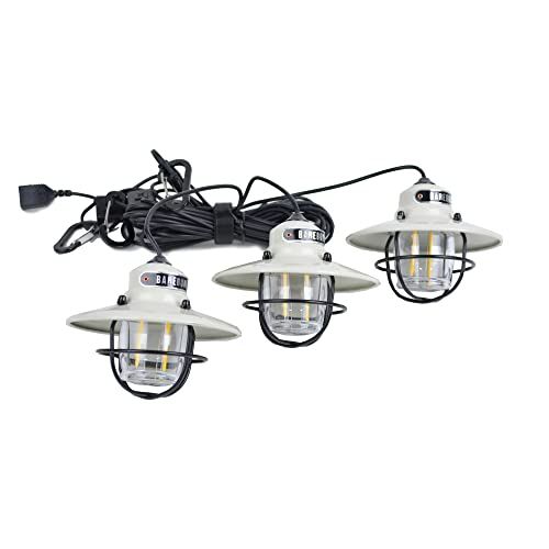 ベアボーンズ（Barebonesliving） ランタン エジソンストリングライトLED ビンテージホワイト 20230007010000 充電式 （ホワイト/ＦＦ） [並行輸入品] 国内発送