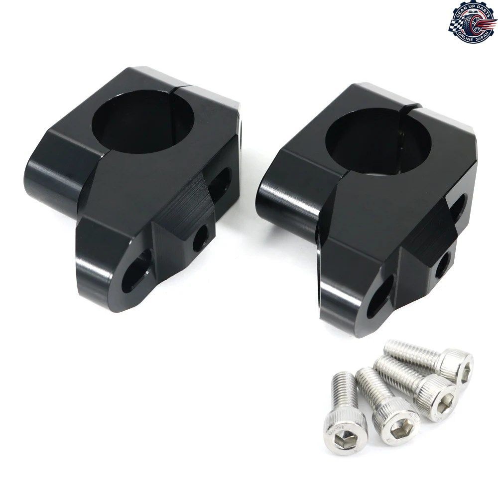1000 DL1000 XT 2018-2021 28MM 1 1/8インチ オートバイ用オフセットハンドルバーライザー バック移動ファットバーマウントライザー