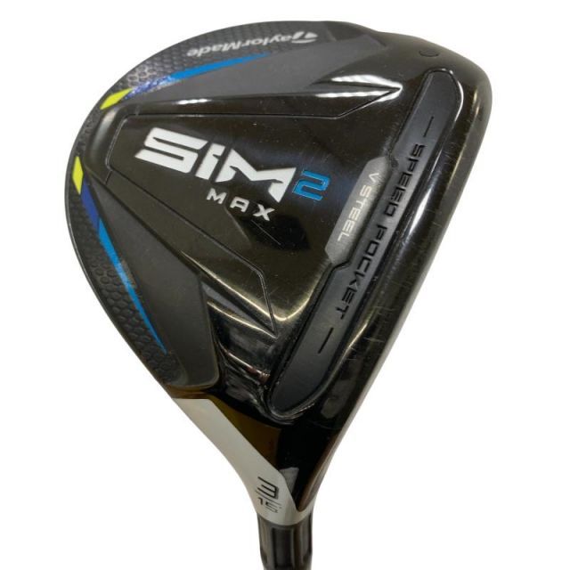 【中古】 テーラーメイド SIM2 MAX 3W フェアウェイウッド FW TENSEI BLUE TM50(SIM2 FW) (フレックスR) メンズ 男性用 右利き 右用 Cランク ゴルフクラブ