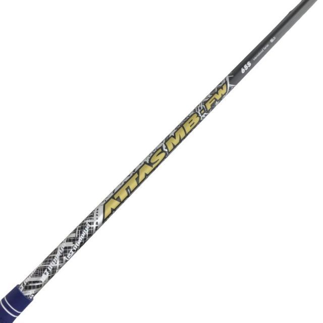 【中古】 コブラスリーブ付き(DARKSPEED系) マミヤフェアウェイウッド用 シャフト ATTAS MB-FW65 (フレックスS)Bランク ゴルフクラブ