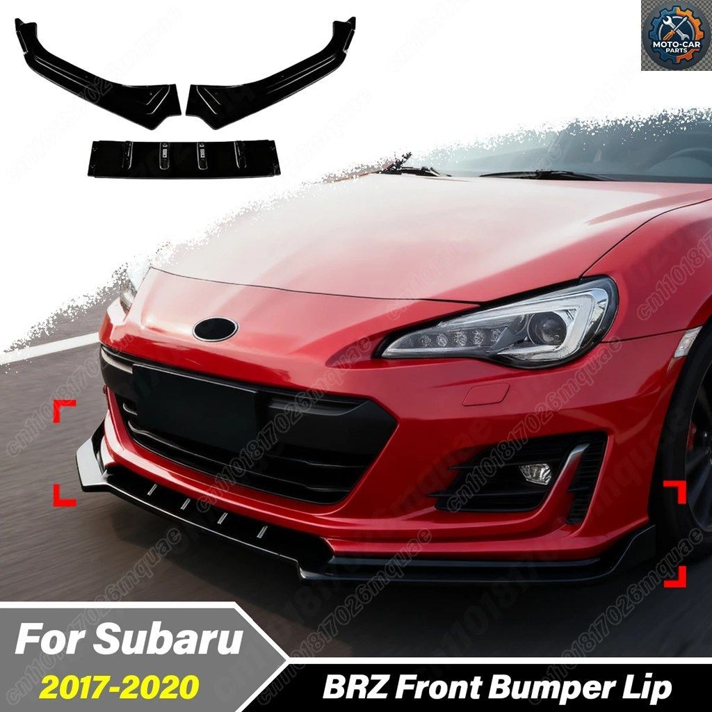 スバル BRZ 2017 - 20 車用フロントバンパー下部リップ保護プレートスポイラーリップスプリッターボディ装飾改造
