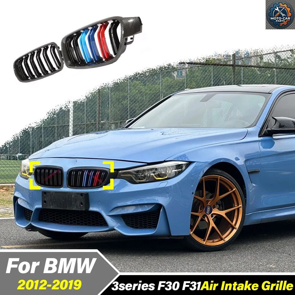 BMW 3シリーズ F30 F31 2012 - 19 モバイルエンジンエアインテークグリルボディデコレーション