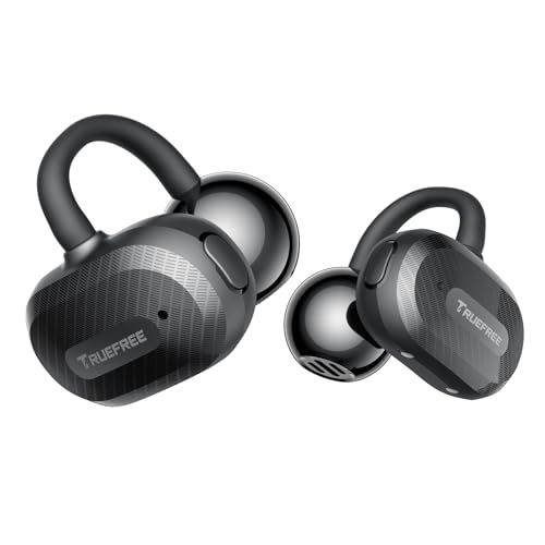 TRUEFREE Clip C10 イヤーカフ イヤホン 完全ワイヤレス オープンイヤーイヤホン Bluetooth5.4｜マルチポイント接続/28時間再生/IPX5防水｜専用アプリ対応｜通勤・家事・オフィス最適｜左右自動認識＆空間オーディオ 1e0af032
