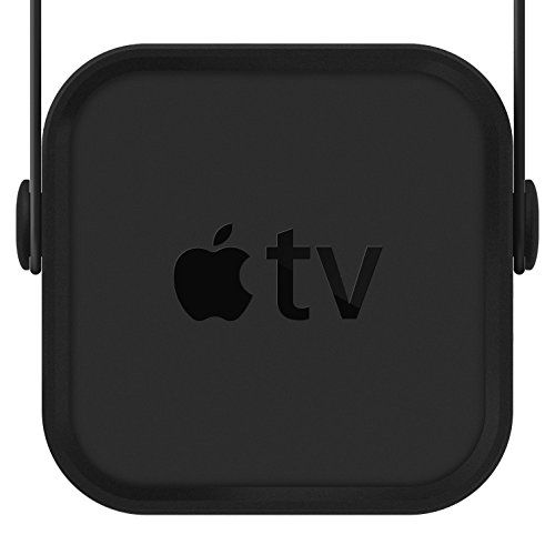 【elago】 Apple TV 4K 2021 / AppleTV4K 2017 / AppleTV HD 対応 マウント カバー シリコン 製 ホルダー 3 WAY 壁掛け用 ブラケット [ アップルTV 4K 第2世代 / 第1世代 対 c8e930bf