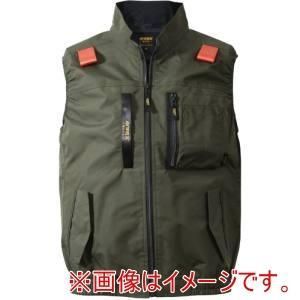 【新品・2営業日で発送】クロダルマ(Kurodaruma) クロダルマ ワークベスト ODグリーン LL (AV412801LL 2552)