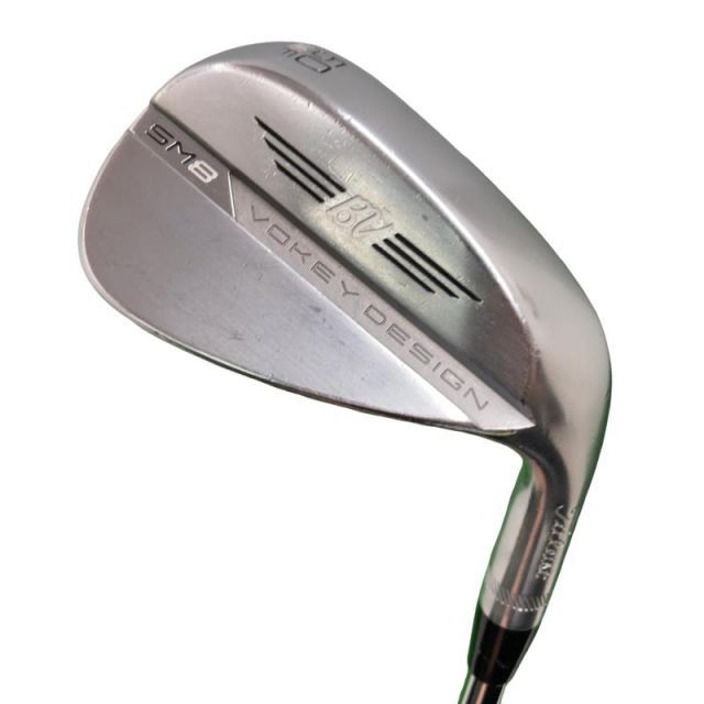 【中古】 タイトリスト VOKEY SPIN MILLED SM8 ツアークロム 50°/08°F ウェッジ WG NS PRO MODUS3 TOUR120 (フレックスS) メンズ 男性用 右利き 右用 Cランク ゴルフクラブ