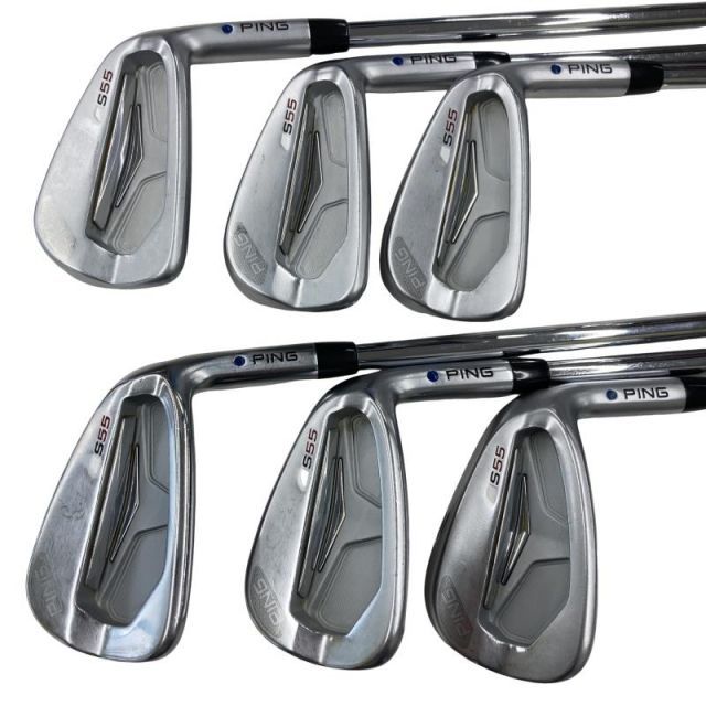 【中古】 ピン PING S55 6S アイアンセット IR リシャフト (フレックスその他) メンズ 男性用 右利き 右用 Cランク ゴルフクラブ 16,543円