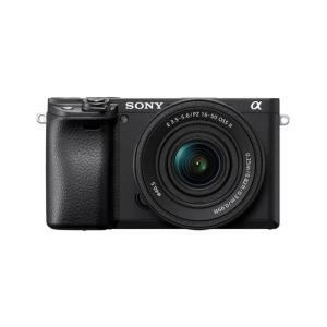 【新品・2営業日で発送】SONY ソニー デジタル一眼カメラα6400 パワーズームキットブラック(ILCE-6400K／B)
