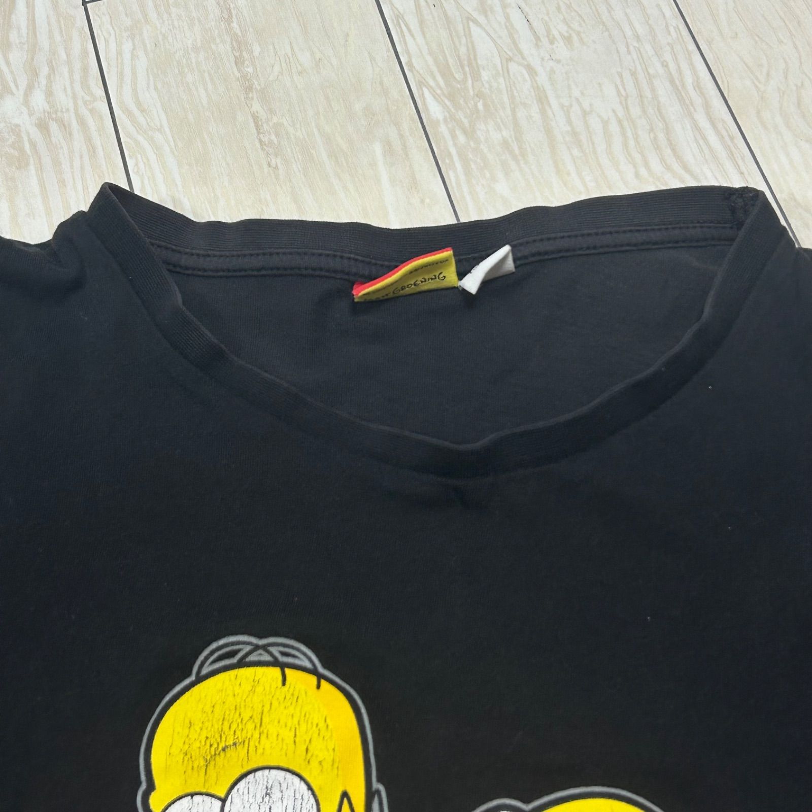 The Simpsons ザシンプソンズ ホーマー donut Tシャツ L - メルカリ