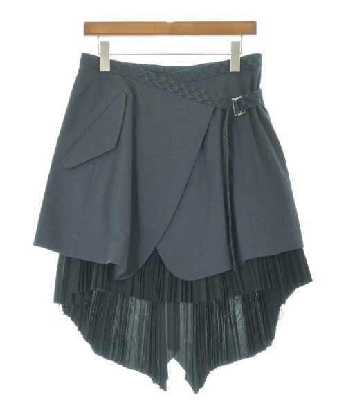 sacai ひざ丈スカート レディース 【古着】【中古】【送料無料】