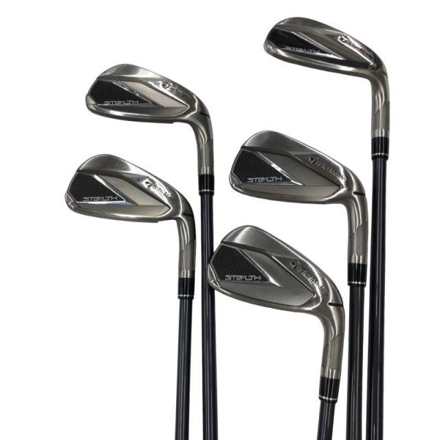 【中古】 テーラーメイド STEALTH 5S アイアンセット IR TENSEI RED TM60(STEALTH IR) (フレックスR) メンズ 男性用 右利き 右用 Cランク ゴルフクラブ