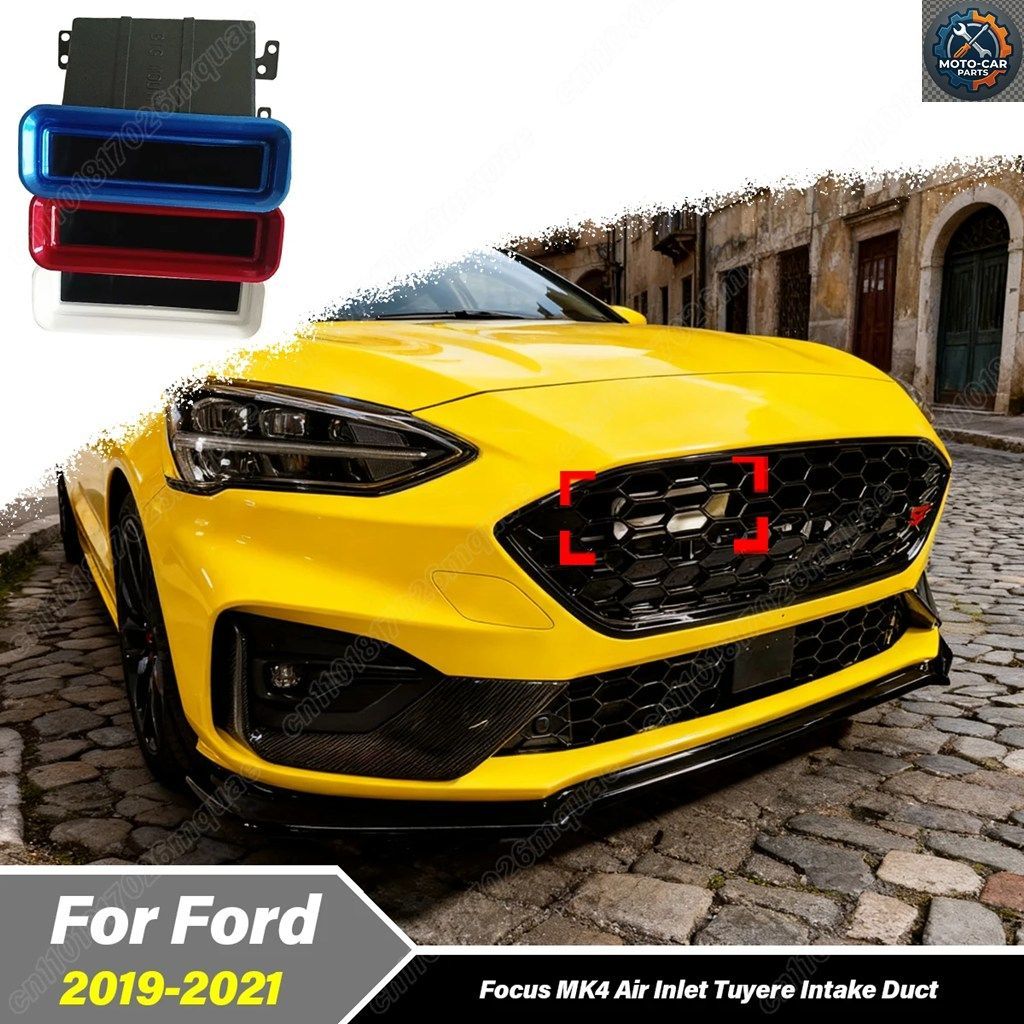 フォード フォーカス MK4 4ドアセダン 5ドア チューニング 2019 - 21 モバイル フロントエアインテークベント改造装飾キット