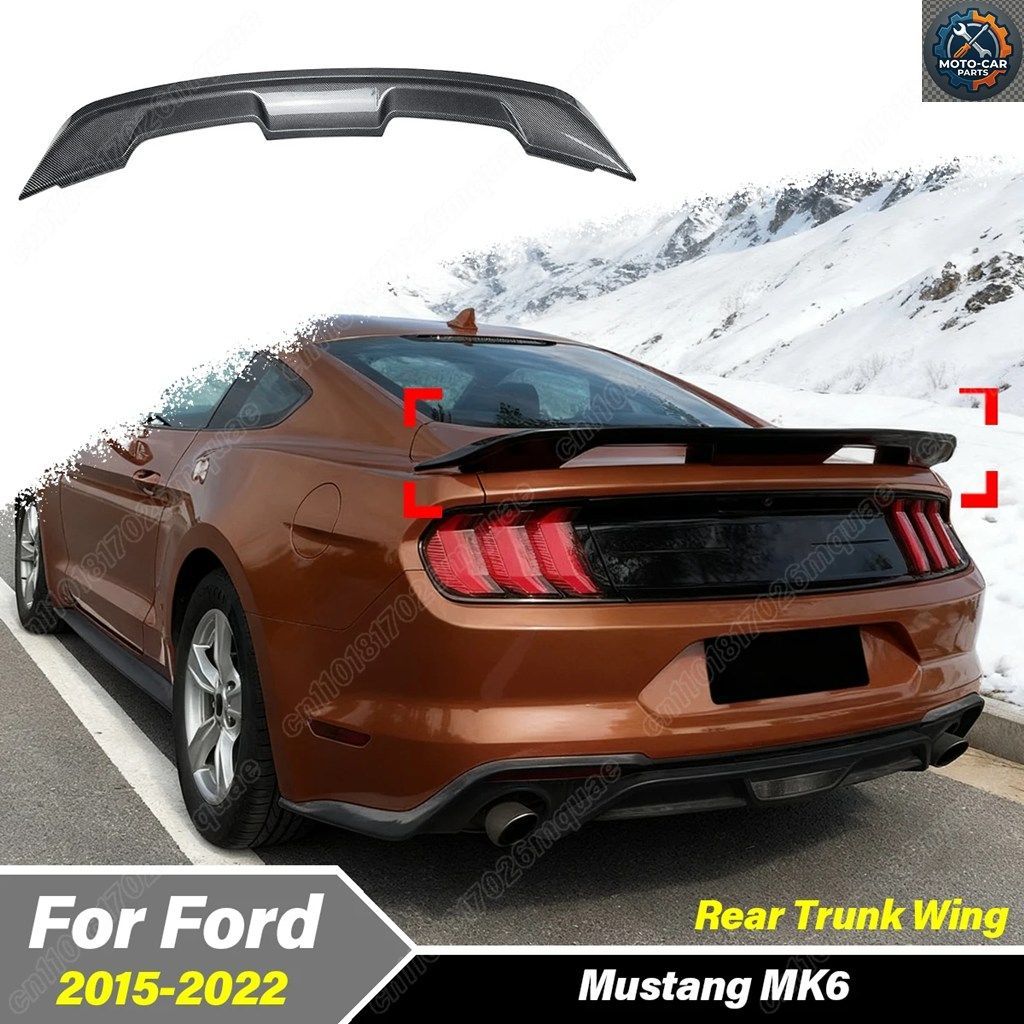フォード マスタング MK6 2015 - 22 モバイル リア スプリッター ウィング リア スポイラー ボード デコレーション キット