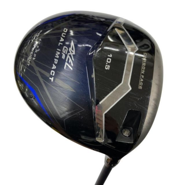 【中古】 つるや AXEL GF 10.5° ドライバー DR GF VANQUISH(ドライバー) (フレックスS) メンズ 男性用 右利き 右用 Dランク ゴルフクラブ